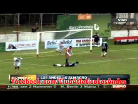 Fecha Nº10 Primera B - Los Andes 1 - Almagro 0 28.09.2013