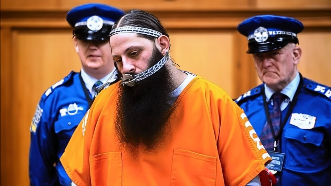 Este canibal deixou todos com medo no tribunal. Não VEJA se você é SENSÍVEL