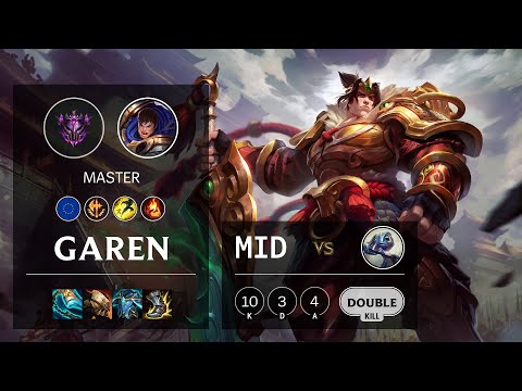 Garen Mid vs Fizz - EUW Master Patch 11.15