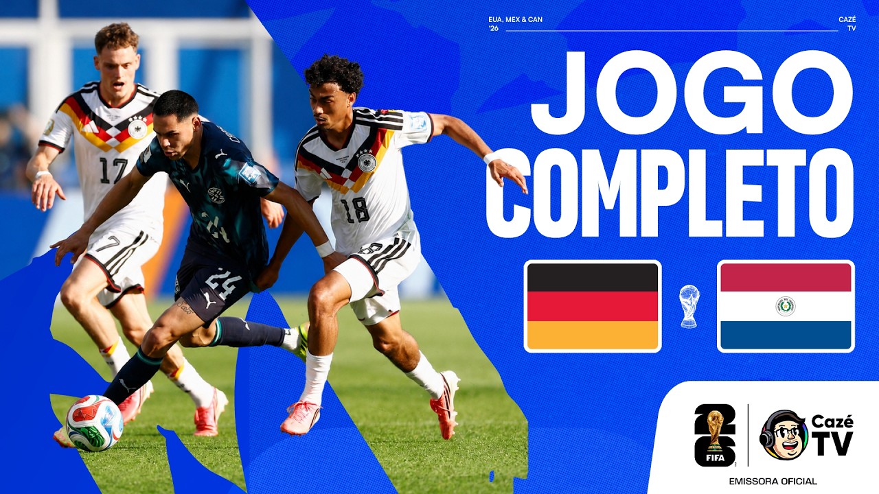 JOGO COMPLETO: ALEMANHA X PARAGUAI | COPA DO MUNDO FIFA™ 2026 | 16 AVOS DE FINAL