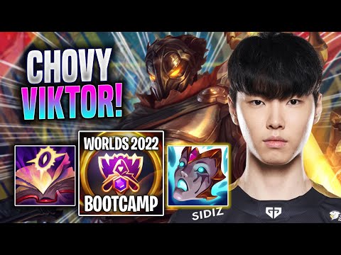 CHOVY PERFECT GAME WITH VIKTOR! - GEN Chovy Plays Viktor MID vs Gangplank! | Bootcamp 2022