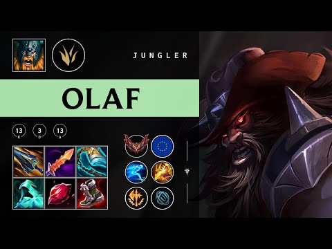 Olaf Jungle vs Dr. Mundo - EUW Grandmaster Patch 25.23