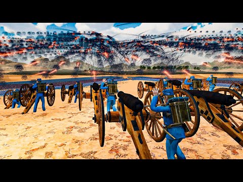 200 Super Union Cannos And Army vs 2.000.000 Crypt Ghouls - Ultimate Epic Battle Simulator 2