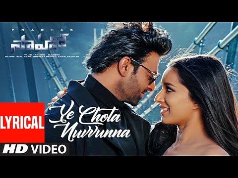 Ye Chota Nuvvunna Lyrical From Saaho