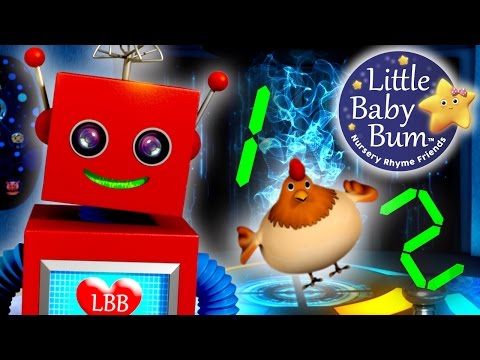 One Two Buckle My Shoe | Nursery Rhymes for Babies by LittleBabyBum - ABCs and 123s