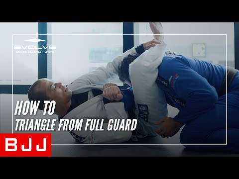 BJJ | How To Triangle From The Full Guard