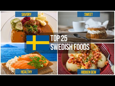 Top 25 Swedish Foods 🇸🇪🐟