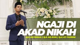Download lagu TILAWAH WEDDING |  BEKAL NIKAH - Muzammil Hasballah mp3