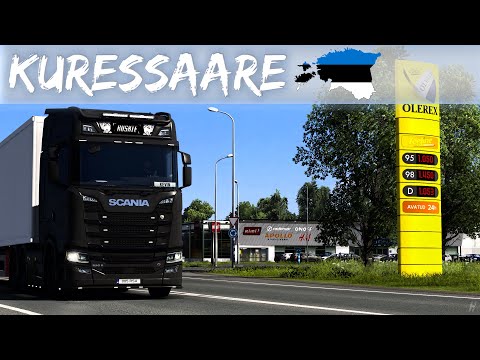 ETS2 1.38 Promods 2.50 - Island of Saaremaa - Kuressaare - Estonia
