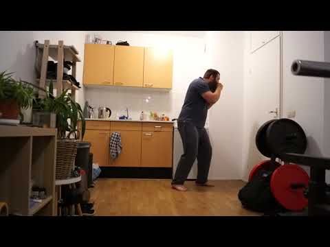 Fighting sports footwork and movement training Big step backwards