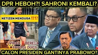 Download lagu The DPR is in an uproar! Exposed! Is FLESDIS AHMAD SAHRONI returning to Senayan? Is Minister PRAB... mp3 Download lagu The DPR is in an uproar! Exposed! Is FLESDIS AHMAD SAHRONI returning to Senayan? Is Minister PRAB... mp3