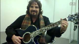 Bertie Higgins - Backstage Concert Warmup - Beijing 12/24/14