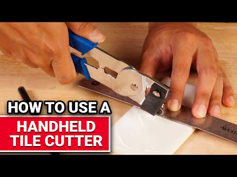 How To Use A Handheld Tile Cutter - Ace Hardware