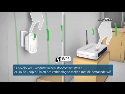 Part of a video titled devolo WiFi Repeater (Nederlands) - YouTube