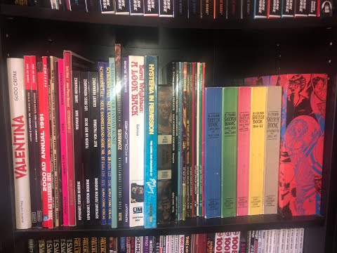 comic book collection overview 2021 (collected editions - trades, hcs etc.) & sale announcement!