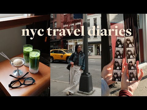NEW YORK CITY IN THE FALL: girls trip, vintage shopping, and so much matcha 🍵🍕🚕
