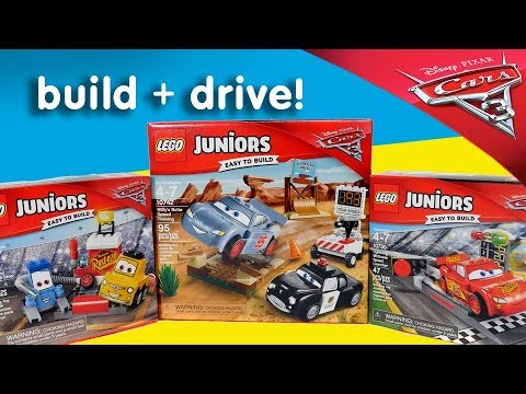 Lego Juniors Cars3 sets build and play!
