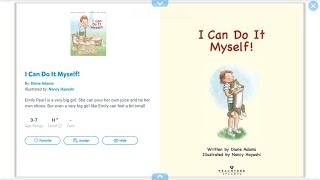 Book Reading: I Can Do It Myself