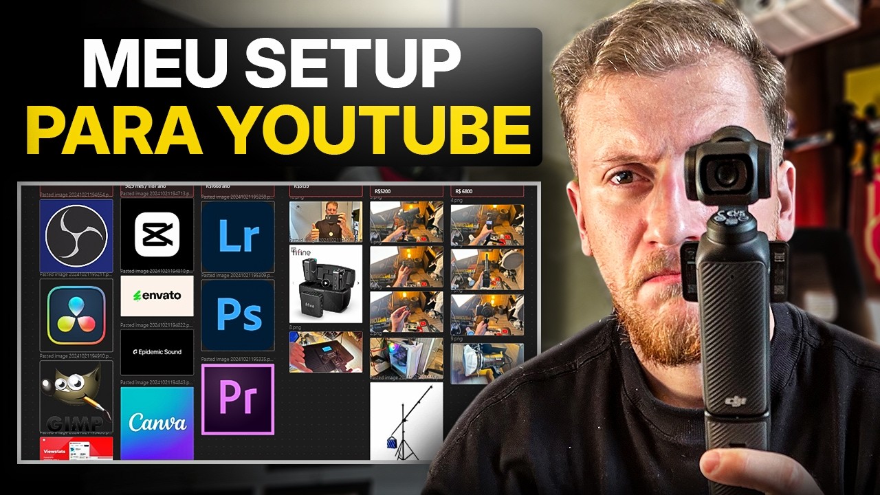 Equipamentos que Compraria se Começasse no YouTube em 2024