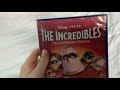 The Incredibles DVD Unboxing
