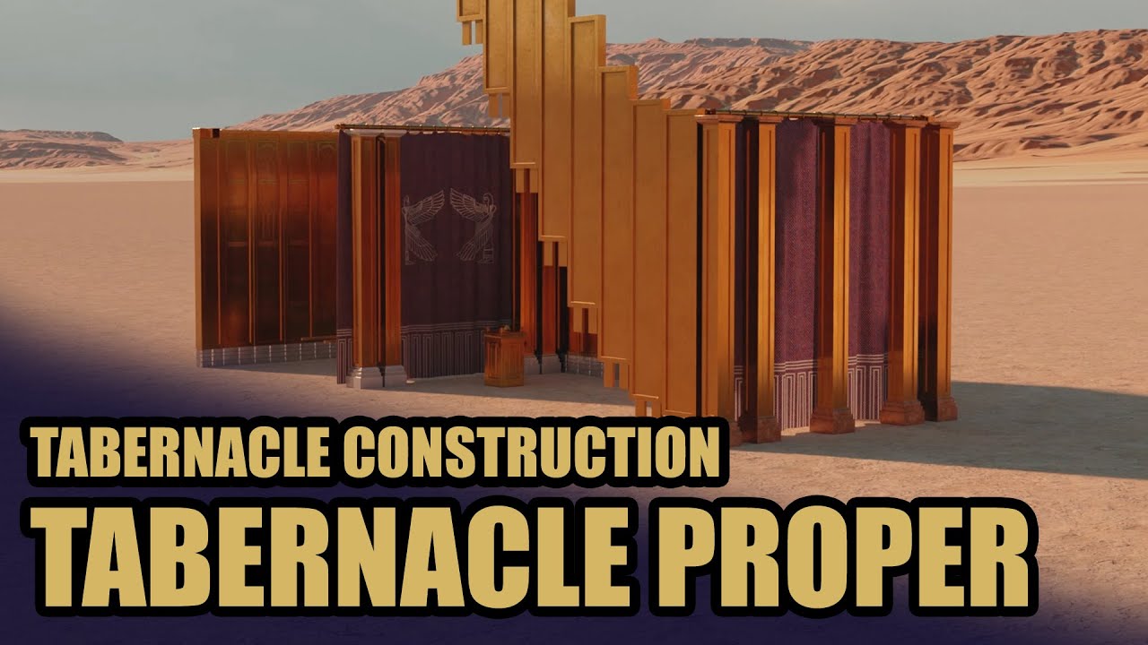 Tabernacle of Moses Structure 3D Animation