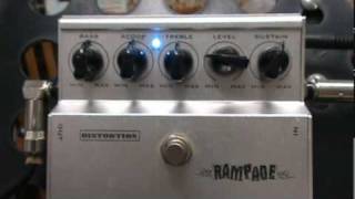 Video thumbnail for ROCKTRON RAMPAGE DISTORTION EFFECT PEDAL DEMO.wmv by chatreeo