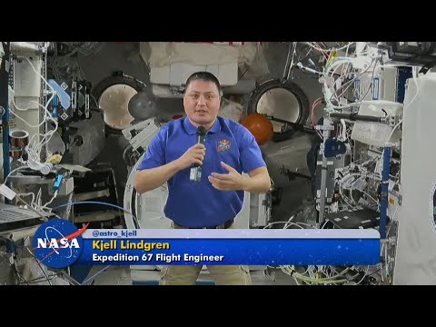 Expedition 67 Astronaut Kjell Lindgren Answers Georgia Student Questions - Sept. 15, 2022
