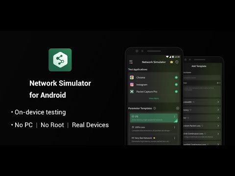 Network Simulator - Lag Test