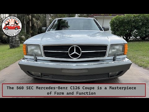 Thumbnail for The 560 SEC Mercedes-Benz C126 Coupe is a Masterpiece of Form and Function by Mercedes-Benz C126