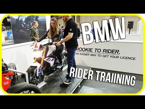 BMW's Beginners Motorcycle session ft. my girlfriend