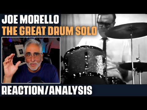 "The Great Drum Solo" by Joe Morello, Reaction/Analysis by Musician/Producer