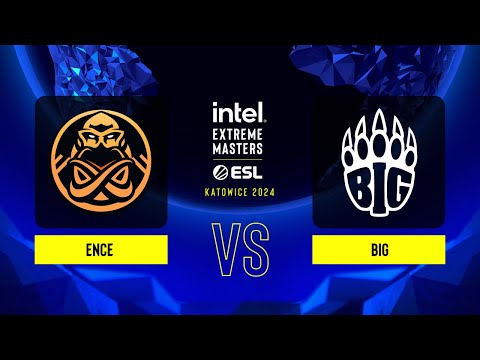 ENCE vs. BIG - Map 1 [Ancient] - IEM Katowice 2024 - Play-in