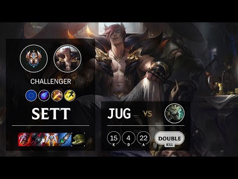 Sett Jungle vs Rengar - EUW Challenger Patch 10.9