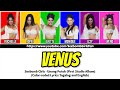 Sexbomb Girls Venus Color Coded Lyrics