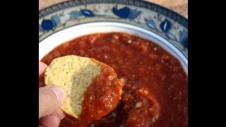 How To Make Restaurant Style Salsa - Bloopers at the end!