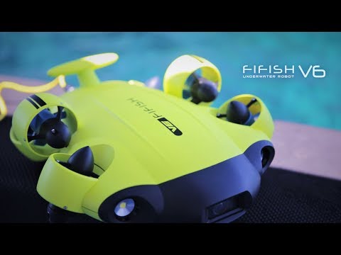 QYSEA FIFISH V6 Underwater ROV with Omnidirectional Movement and 4K UHD Camera