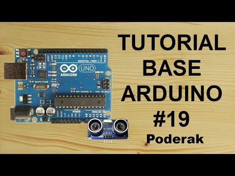 ARDUINO ITA - TUTORIAL BASE #19:  Il sensore ultrasuoni