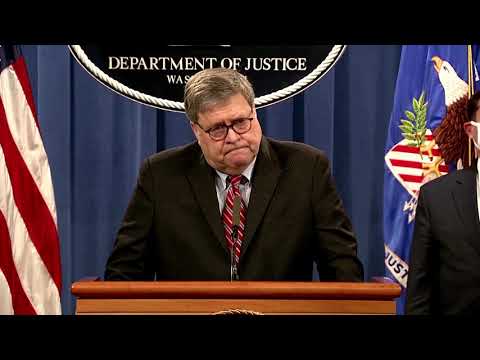 威廉-巴爾說，"沒有計劃 "對亨特-拜登的調查進行特別顧問。 ('No plans' for special counsel in Hunter Biden probe, William Barr says)