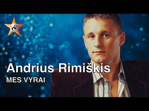 Andrius Rimiškis - Mes Vyrai (Lyric Video) • Kelias Į Žvaigždes