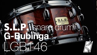 Video thumbnail for S.L.P. G-Bubinga Snare Drum (LGB146-NQB) by TAMA Drums Official