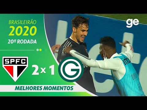 SÃO PAULO 2 X 1 GOIÁS | MELHORES MOMENTOS | 20ª RODADA BRASILEIRÃO 2020 | ge.globo