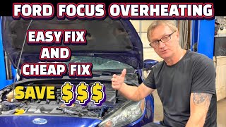 FORD FOCUS Cooling / Radiator Fan Not Working | How to Diagnose Engine Motor Overheating Getting Hot