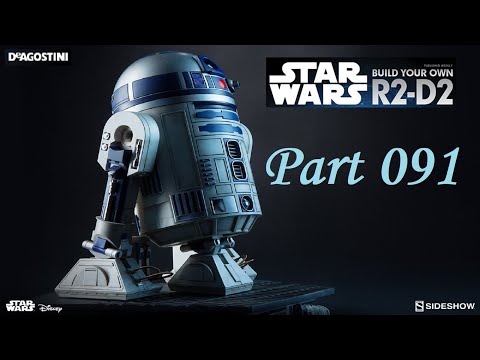 Deagostini Star Wars Bau deinen R2-D2 Part 91 - Zusammenbau der Beine und des Körperrahmens!
