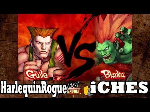 SFIV Volt 13th Weekly Revolt HarlequinRogue (Guile) vs iCHES (Fei Long/Blanka)