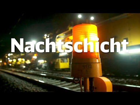 Teaser DB-Challenge – Gleisumbau bei Nacht