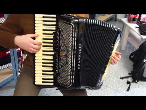 Klangprobe Akkordeon Scandalli Super VI, M 293/752