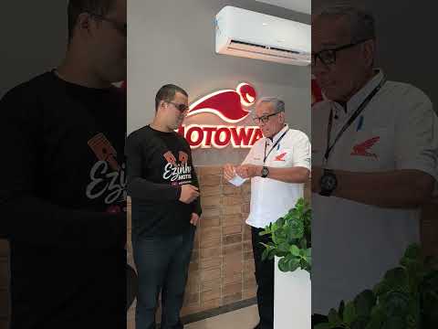 Fiz meu primeiro consócio na inauguração da @hondamotoway no centro de Itaperuna RJ