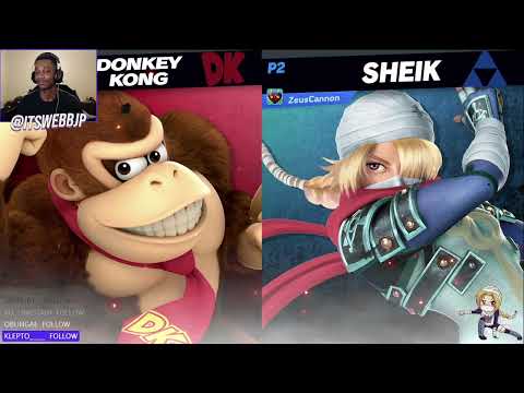 WebbJP (Sheik) vs Chunkykong (Donkey Kong) Matchbox | Part 1 | Bo3 | 23 Jan 24'