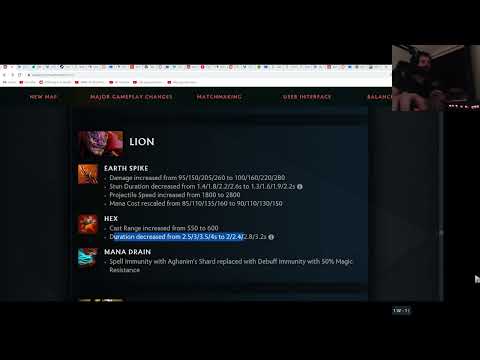 Lion Stun Reworked - Patch 7.33
