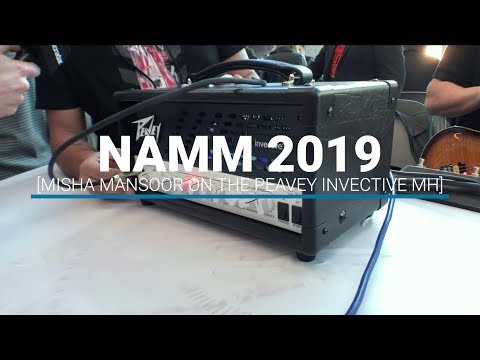 NAMM 2019: Misha Mansoor Introduces the Peavey Invective.MH